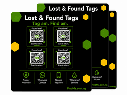 Three Packs (12 Stickers)